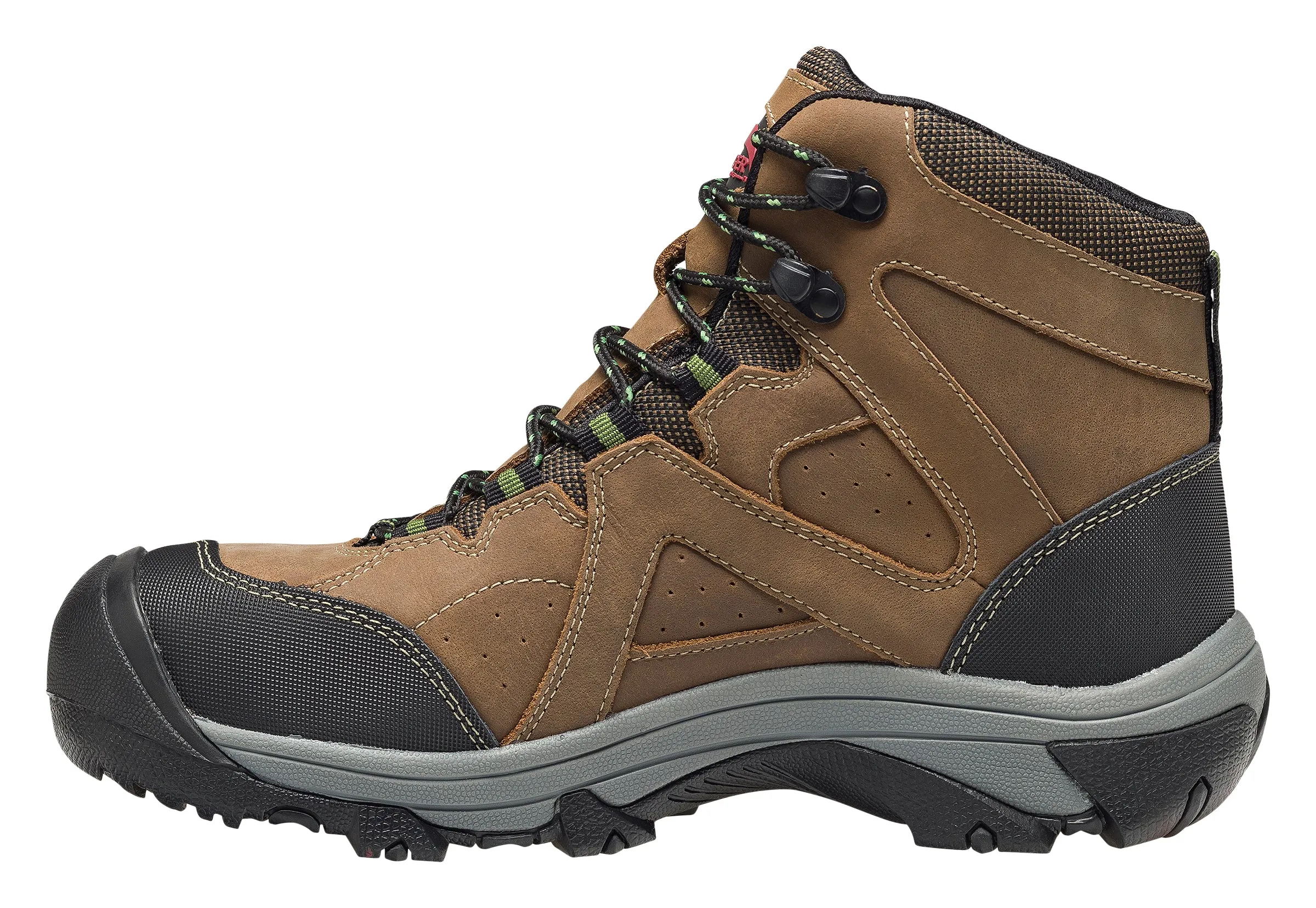 Crosscut Brown Steel Toe EH PR WP 6" Work Boot