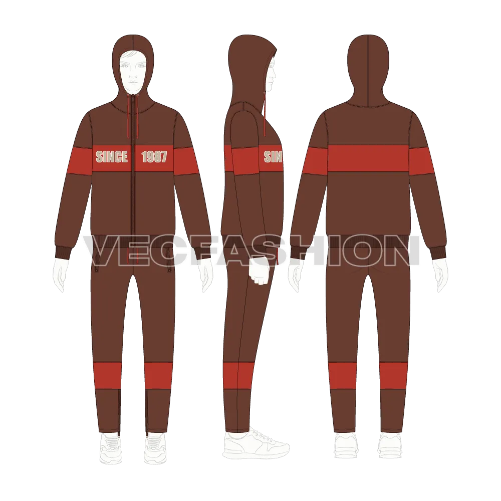 Mens Fleece Tracksuit